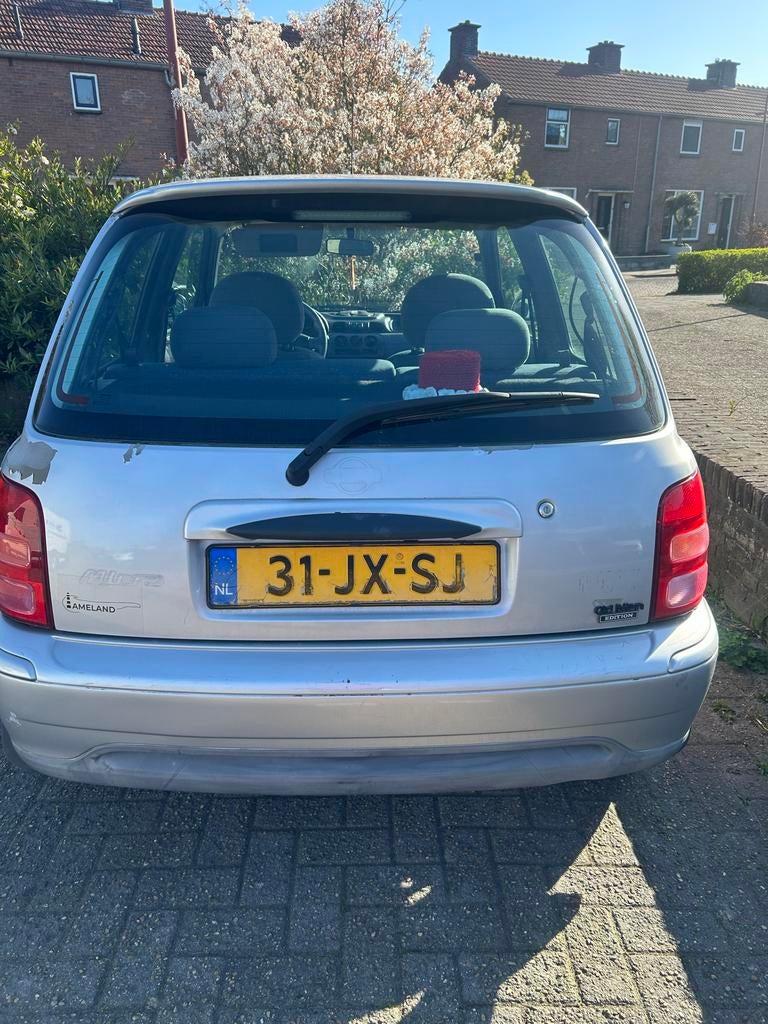 Nissan Micra 1.4 55KW 3D 2002 Grijs, Auto's, Nissan, Particulier, Micra, Benzine, B, Hatchback, Handgeschakeld, Origineel Nederlands