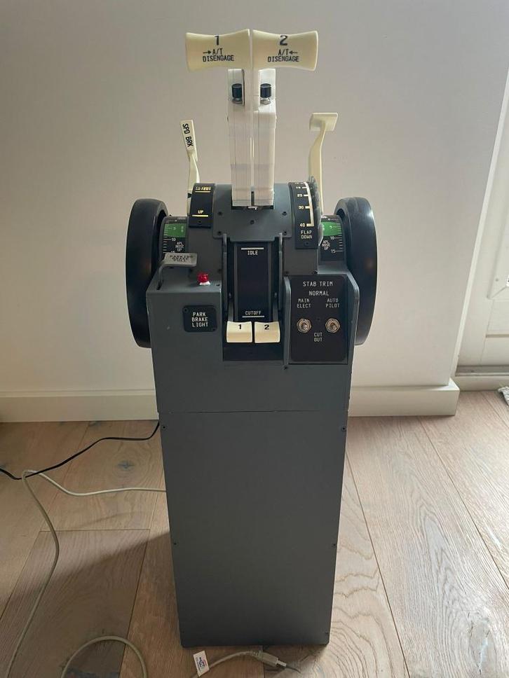 ThrottleTek G-737v2 Boeing 737 Throttle Quadrant Werkt goed, Computers en Software, Joysticks, Gebruikt, Ophalen