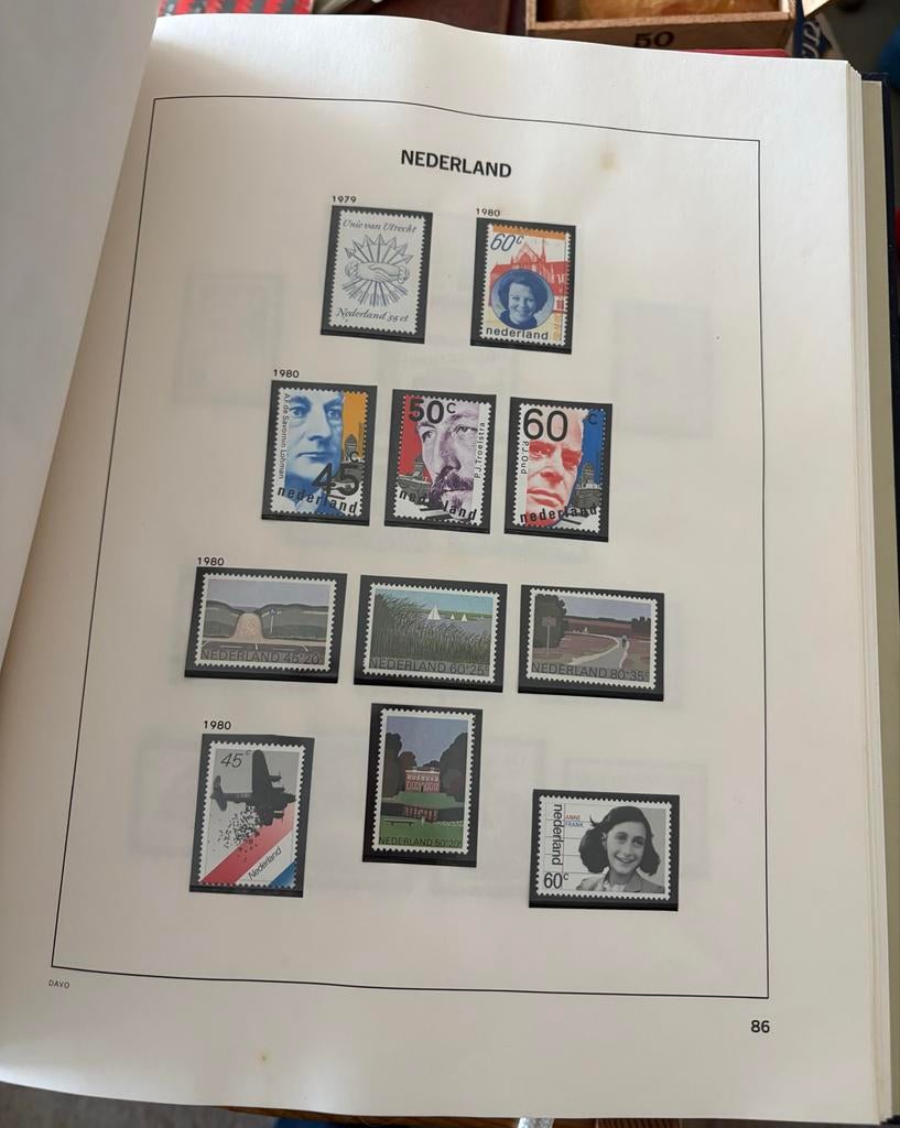 Postzegelverzameling, Ophalen, Na 1940, Postfris