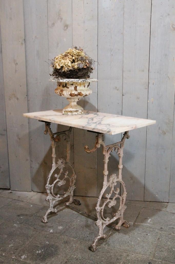 Antiek Frans tuintafel, Ophalen