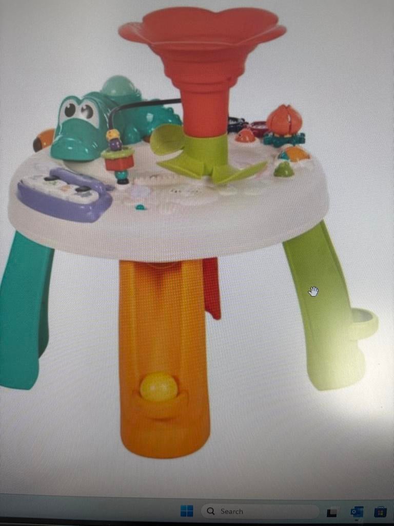 B. Learn & Discovery Activity Tafel met Piano en Muziek, Ophalen, Zo goed als nieuw, Overige typen, Met licht