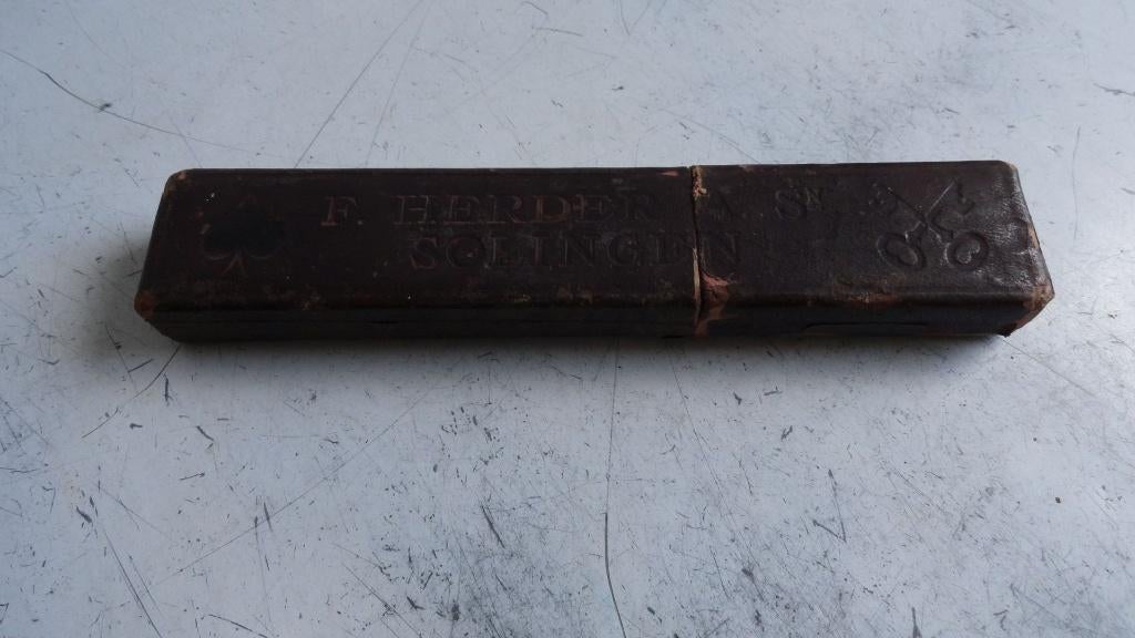 F. Herder Abr.Sohn scheermes antiek 1850-1950 nr. 25, Ophalen of Verzenden