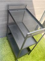 Zwart ikea trolley kastje, Ophalen of Verzenden, Zo goed als nieuw