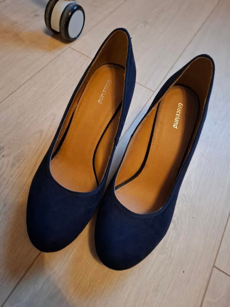 Blauwe sleehak, Blauw, Ophalen of Verzenden, Zo goed als nieuw, Graceland