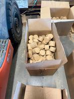 Massief eiken briketten - Hoge kwaliteit brandhout, Minder dan 3 m³, Ophalen, Eikenhout, Blokken