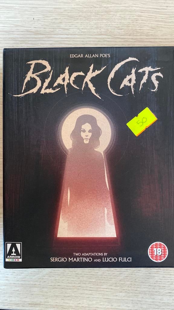 Black cats blu ray box arrow, Ophalen of Verzenden, Zo goed als nieuw, Horror