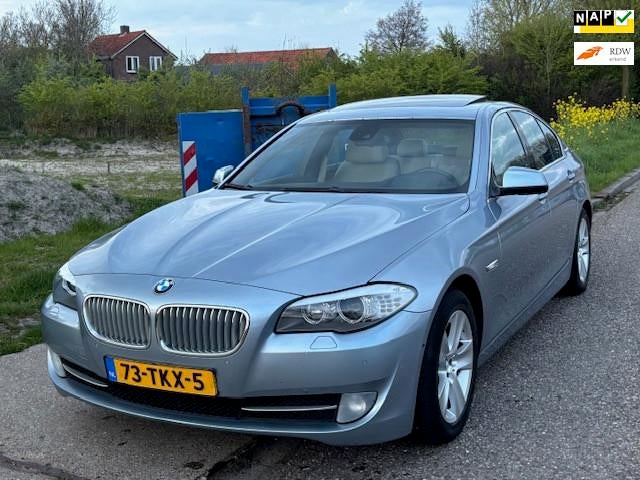 BMW 5-serie 535i ActiveHybrid High Executive Aut. ECC Audio-, Automaat, Euro 5, Achterwielaandrijving, Beige