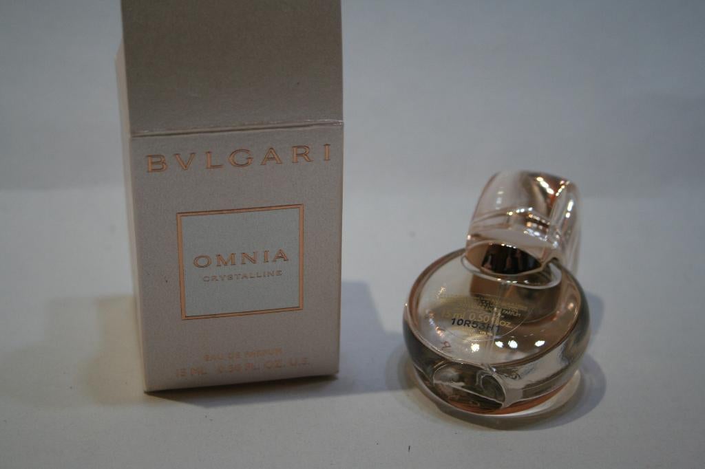 Bvlgari Omnia Crystalline EdP 15 ml Nieuw & OVP, Verzamelen, Verzenden, Nieuw, Miniatuur, Gevuld
