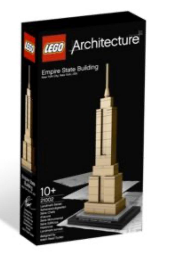 Lego Architecture Empire State Building 21002, Kinderen en Baby's, Speelgoed | Duplo en Lego, Gebruikt, Lego, Complete set, Ophalen