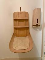 ByBO Design Nathi wandcommode hout + luierhouder, Ophalen, 50 tot 70 cm, Zo goed als nieuw, 75 tot 100 cm