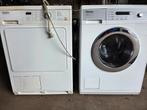 Miele wasmachine (defect) en droger (goed werkend), 6 tot 8 kg, Ophalen of Verzenden, 1600 toeren of meer, Voorlader