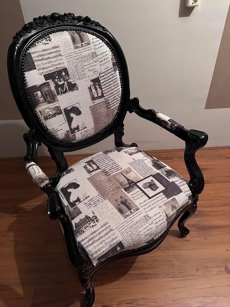 Mooie antieke stoel, Huis en Inrichting, Fauteuils, Ophalen, Zo goed als nieuw, 50 tot 75 cm