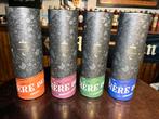 Diverse lege blikken en kokers: Hertog Jan, Warsteiner, etc., Verzamelen, Ophalen of Verzenden, Gebruikt, Overige, Overige merken