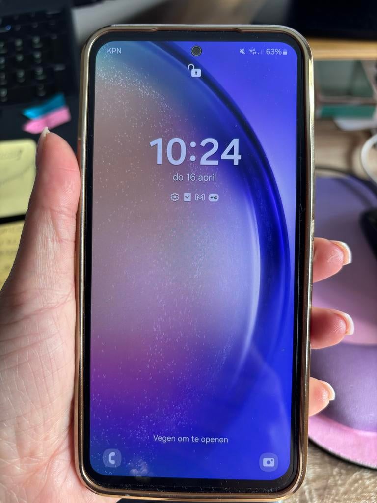 Samsung Galaxy A54 5G 128GB graphite, Ophalen, Zwart, Zo goed als nieuw, Zonder simlock