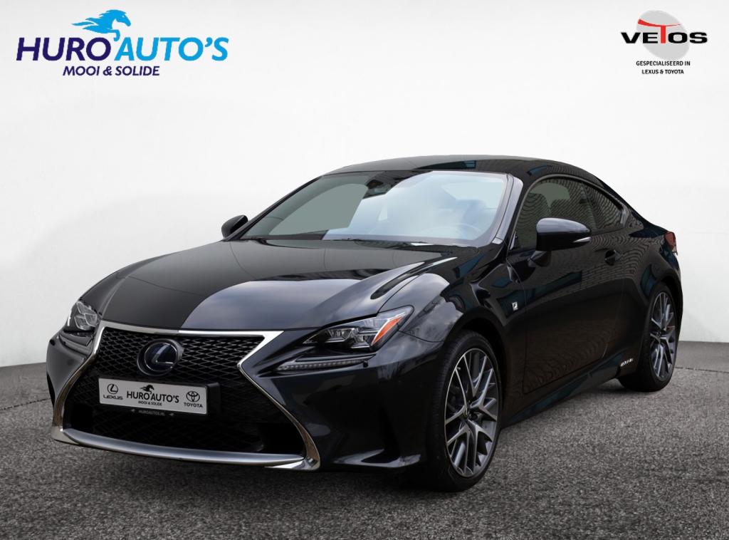 Lexus RC 300h F SPORT Line | Mark Levinson | Safety Pack | S, Auto's, Lexus, 12 maanden, Gebruikt, 223 pk, 4 stoelen
