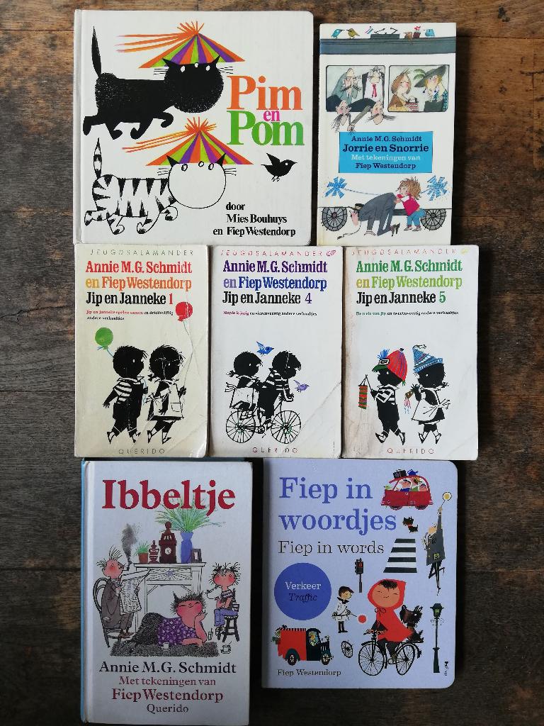 Annie M.G.& Fiep: Jip en Janneke; Jorrie en Snorrie;Ibbeltje, Boeken, Kinderboeken | Jeugd | onder 10 jaar, Fictie algemeen, Ophalen of Verzenden