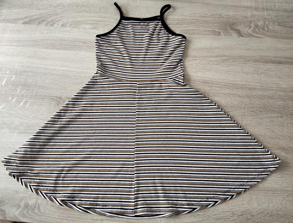 MOOI geel zwart gestreept jurkje merk Primark, Kinderen en Baby's, Kinderkleding | Maat 140, Meisje, Ophalen of Verzenden, Zo goed als nieuw