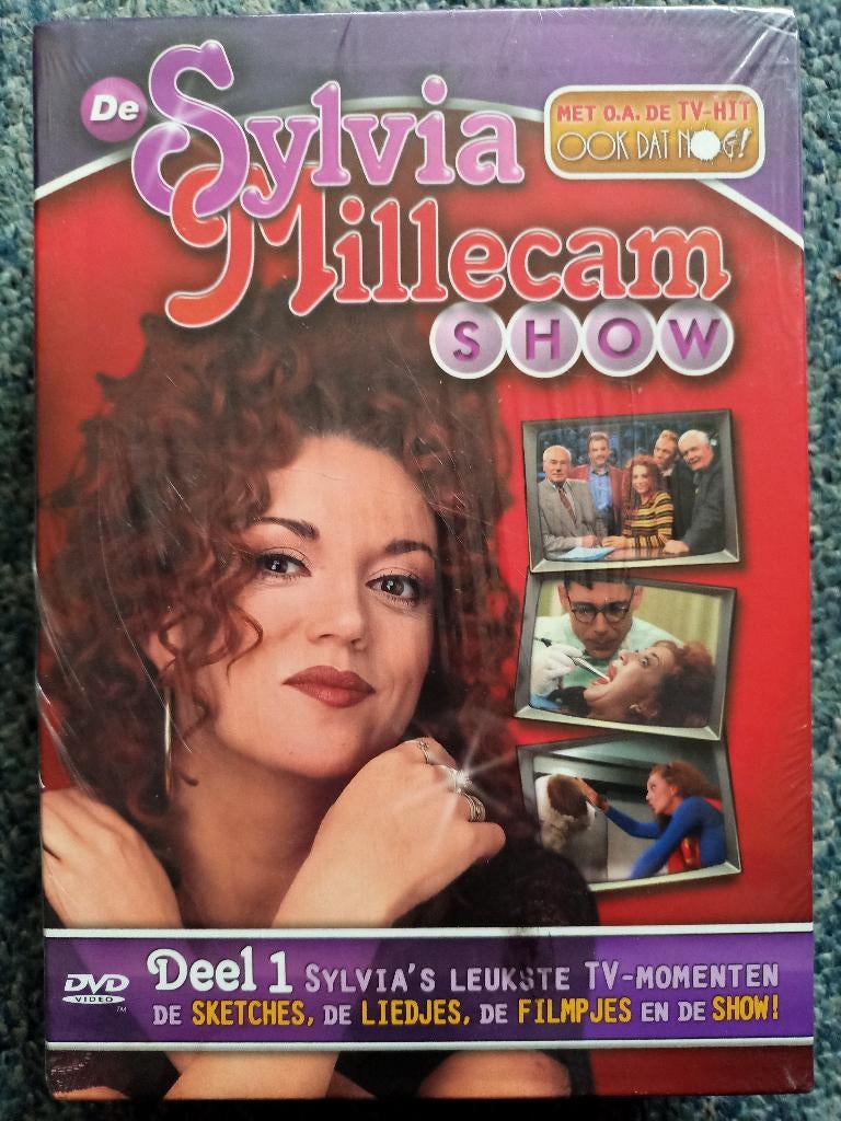 Sylvia Millecam Show deel 1 een 3 dvd box *nieuw*, Alle leeftijden, Boxset, Ophalen of Verzenden, Komedie