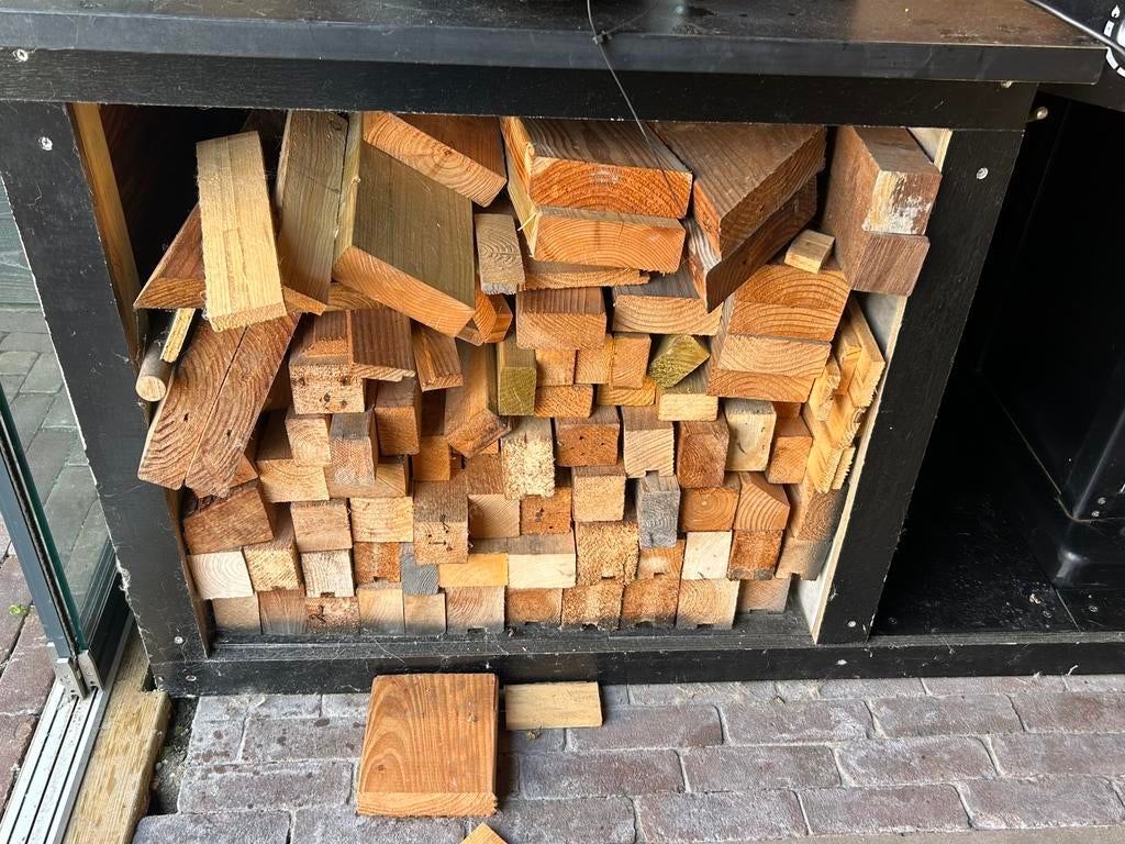 Haardhout, Minder dan 3 m³, Ophalen