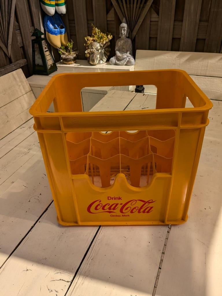 Coca cola krat 12 flessen, Ophalen, 60 cm of meer, Krat, 35 tot 50 cm