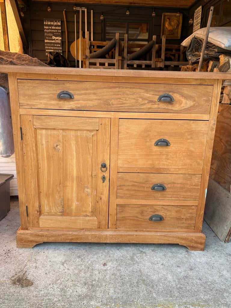 Mooi en functioneel dressoir/ladekast - 110x55x95cm, Huis en Inrichting, Kasten | Dressoirs, Gebruikt, 100 tot 150 cm, 50 tot 75 cm