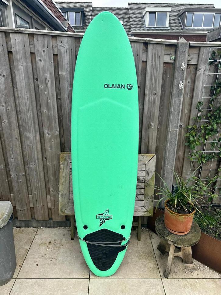 Surfboard, Watersport en Boten, Golfsurfen, Zo goed als nieuw, Longboard, Met vinnen, Met koord, Ophalen