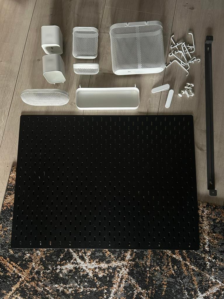 Ikea Skadis set compleet, Ophalen of Verzenden