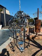 kamerlamp chome kroonluchter classic sjiek, Gebruikt, Sjiek classic, Ophalen of Verzenden, Metaal