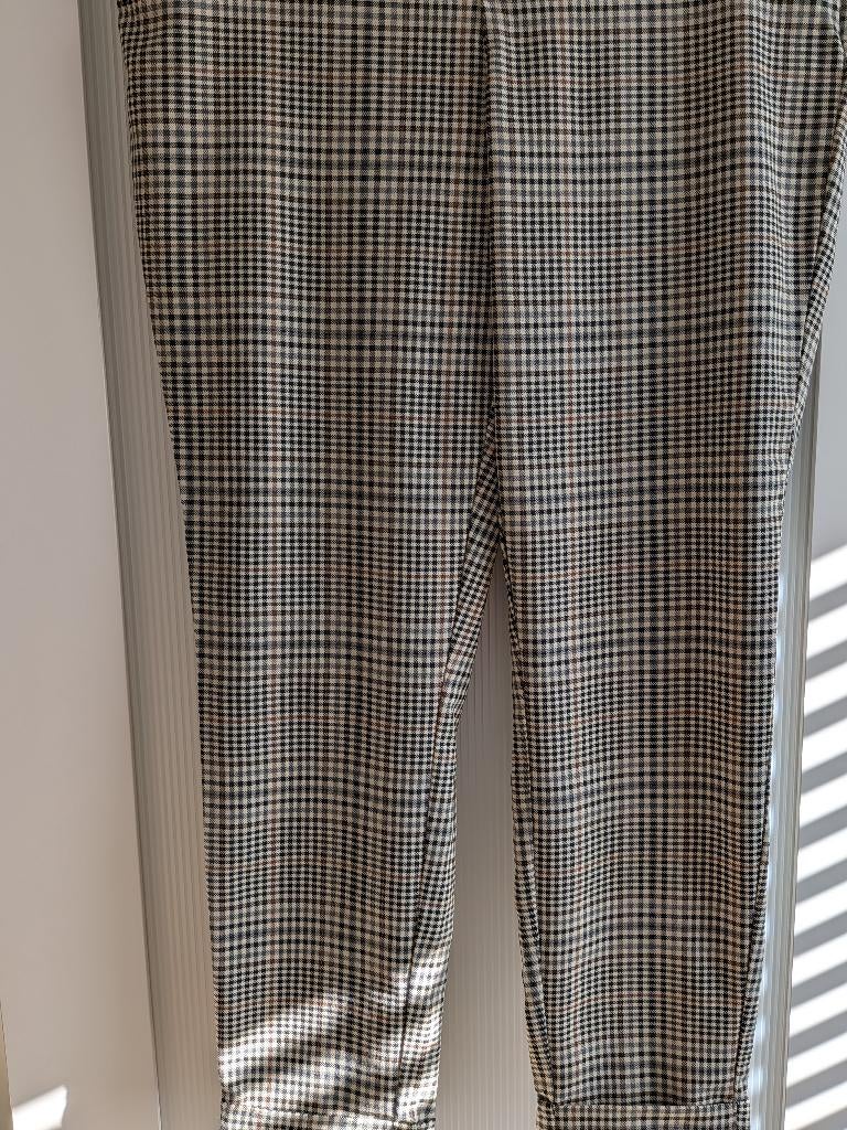 Geruite broek, Vero Moda, Beige, Maat 42/44 (L), Ophalen of Verzenden