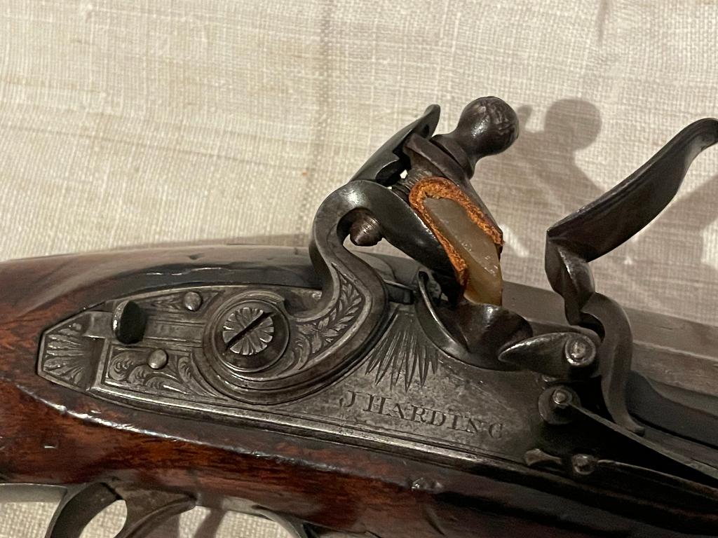 Engels vuursteen pistool J. Harding London Londen, Antiek en Kunst, Antiek | Overige Antiek, Ophalen