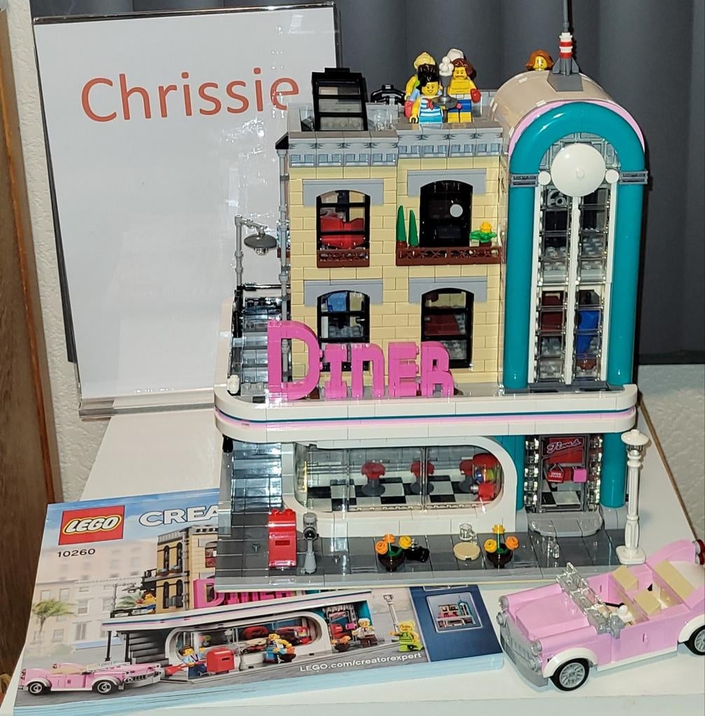 Lego Creator 10260 Diner, Kinderen en Baby's, Speelgoed | Duplo en Lego, Ophalen, Zo goed als nieuw