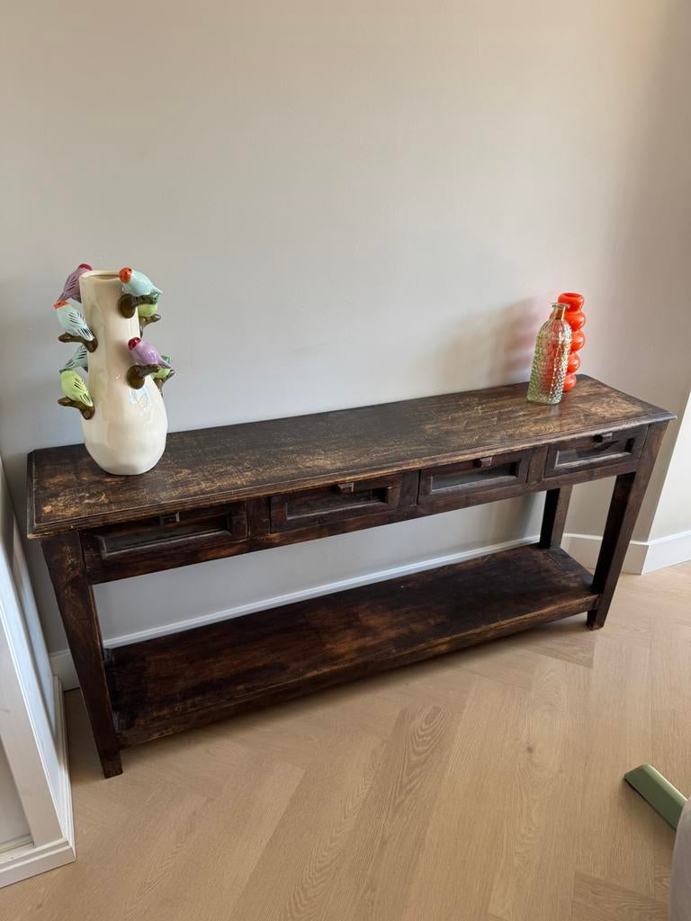 Dressoir, Sidetable, Ophalen, Gebruikt, 25 tot 50 cm, Rechthoekig