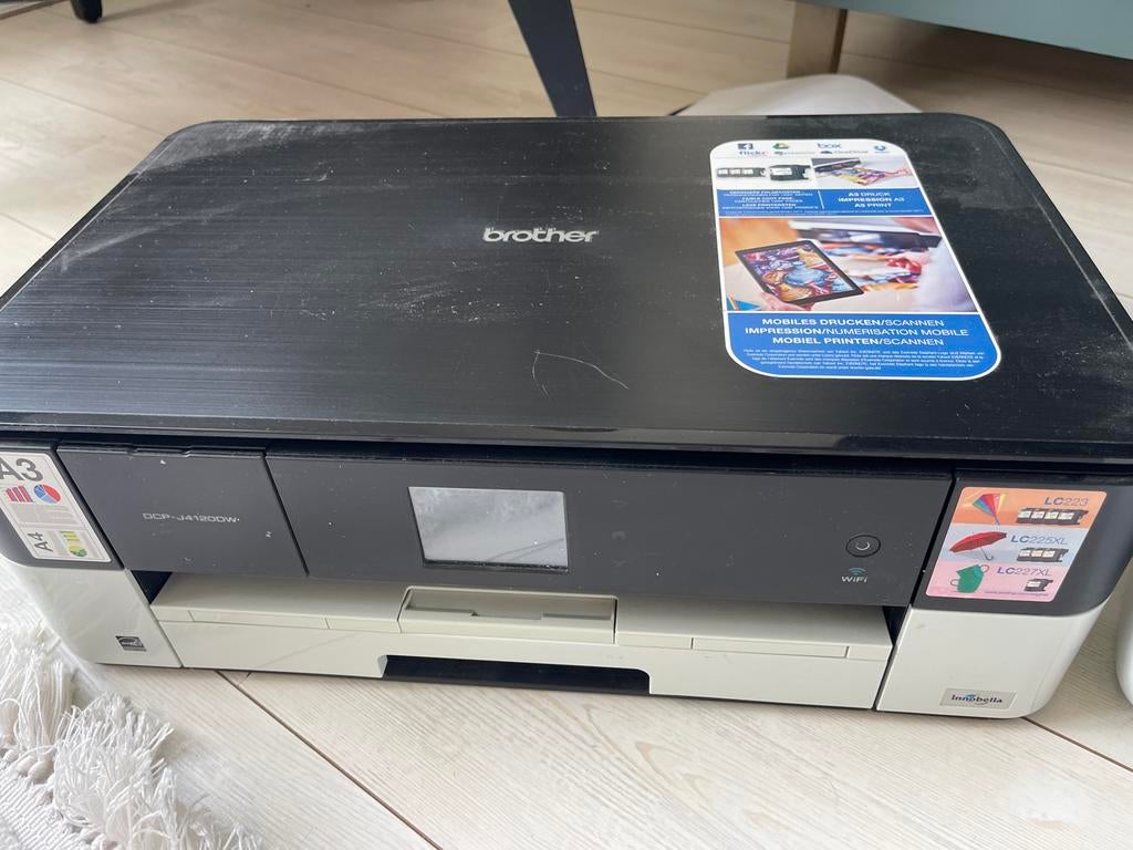 Brother DCP J4120 DW printer, Ophalen, Gebruikt, Inkjetprinter, All-in-one