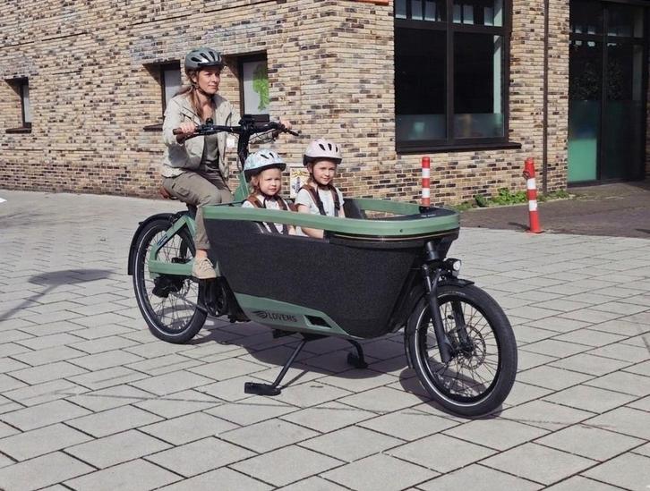 Lovens S85 Cargo line automatic bakfiets met 500Wh accu, Fietsen en Brommers, Fietsen | Bakfietsen, Zo goed als nieuw, 4 kinderen of meer