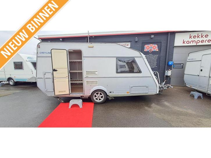 KIP GREYLINE 3 STAPELBED RONDZIT MOVER, WALKER VOORTENT, Caravans en Kamperen, Caravans, Bedrijf, tot en met 6, 1000 - 1250 kg
