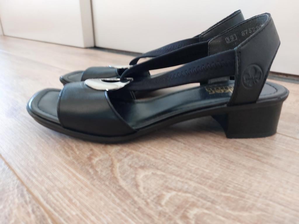 Rieker sandalen maat 39 nieuw, Zwart, Nieuw, Rieker, Sandalen of Muiltjes