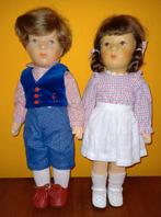 Irmela en Stephan van Käthe Kruse zoeken een nieuw thuis, Verzamelen, Poppen, Ophalen of Verzenden, Zo goed als nieuw, Pop