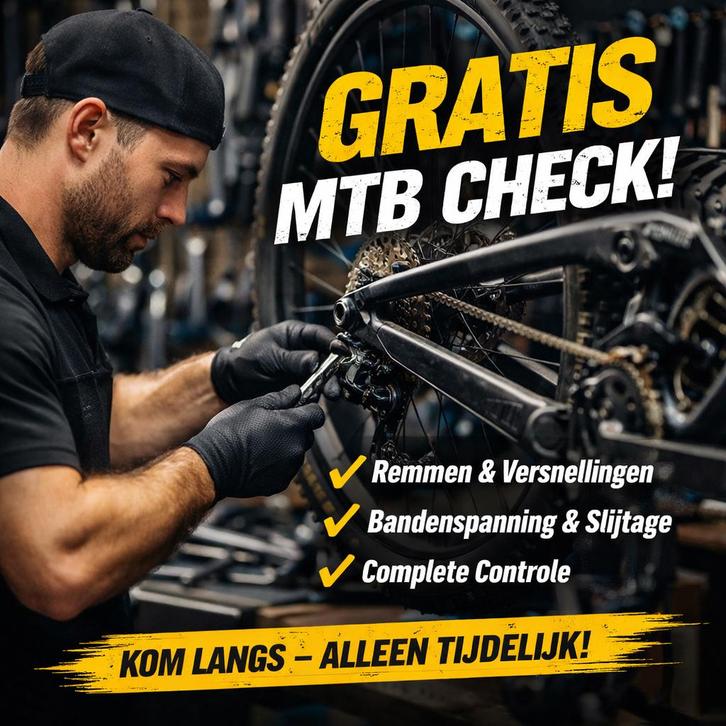 Cube Mountainbike Reparatie & Onderhoud, GRATIS CHECK! ACTIE, Diensten en Vakmensen, Fietsenmakers en Bromfietsenmakers