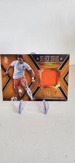 2015 Panini Select Memphis Depay patch oranje /149, Verzamelen, Sportartikelen en Voetbal, Verzenden, Zo goed als nieuw, Buitenlandse clubs