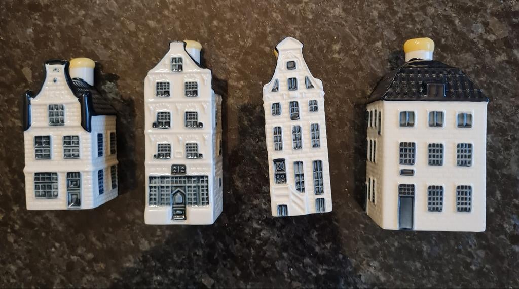 KLM huisjes 16, 28, 38, 55, Verzamelen, KLM Huisjes, Ophalen of Verzenden, Nieuw, Gevuld