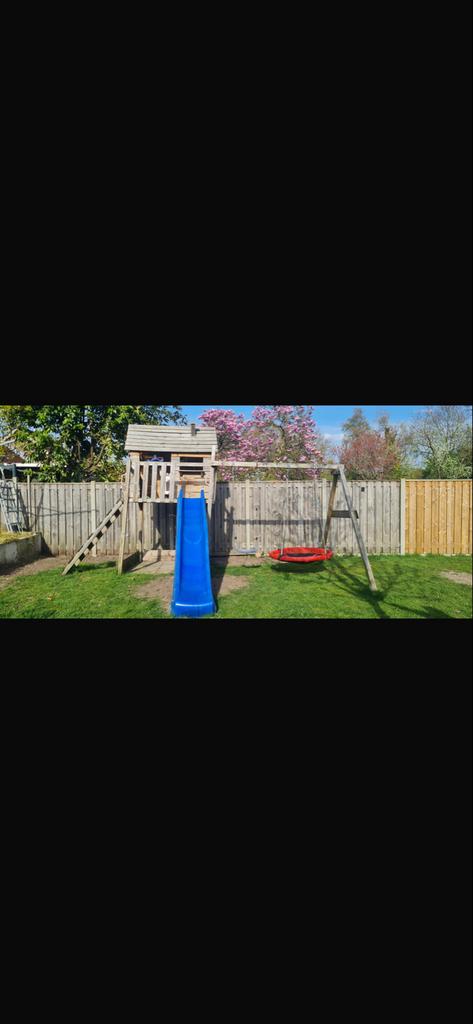 Wickey speelhuisje, Ophalen, Schommel