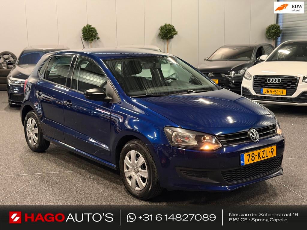 Volkswagen Polo 1.2 Easyline AIRCO/MULTIMEDIA/5-DEURS/APK/95, Voorwielaandrijving, Euro 5, 1198 cc, Bedrijf