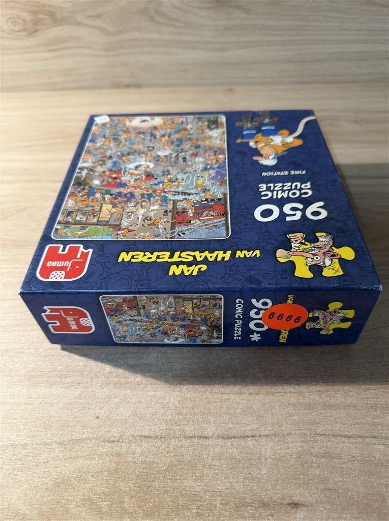 Jan van Haasteren - fire station - 950 stuks - s6666, Hobby en Vrije tijd, Denksport en Puzzels, Ophalen of Verzenden, 500 t/m 1500 stukjes