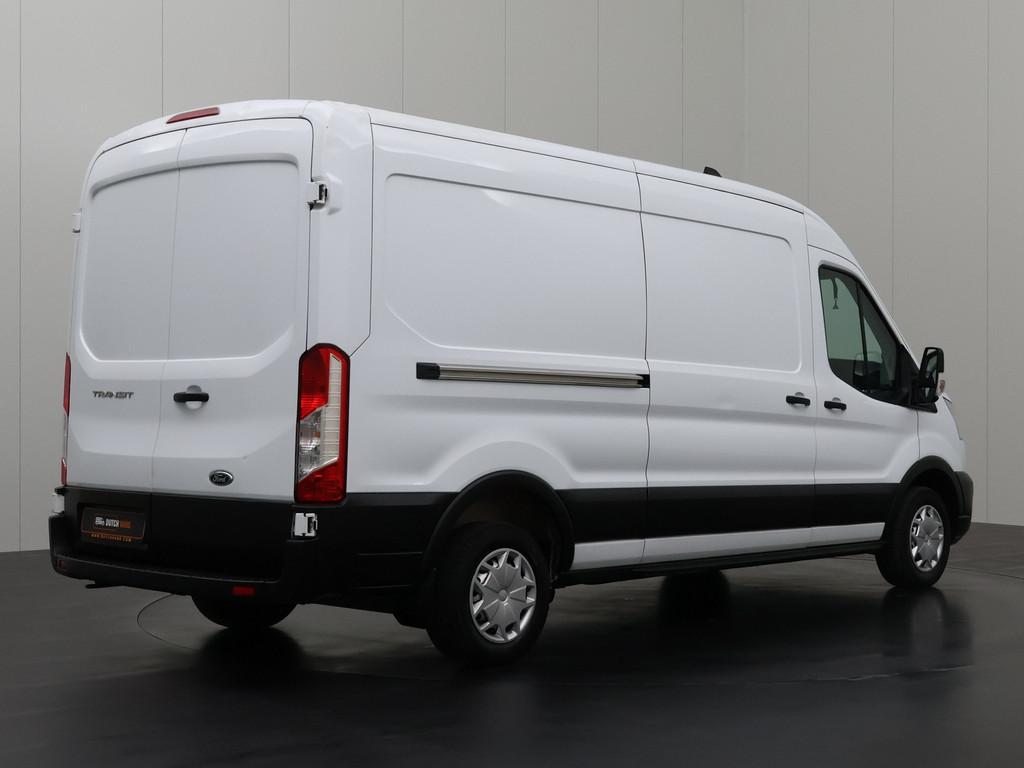 Ford Transit 2.0TDCi 130PK L3H2 | 2023 | Euro 6 | Airco | Cr, Stof, Gebruikt, Wit, 2075 kg