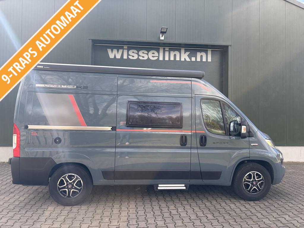 Roller Team Livingstone 540 Automaat compact 540, Caravans en Kamperen, Campers, Verwarmde buitenspiegels, Fiat, Koelkast, Bedrijf