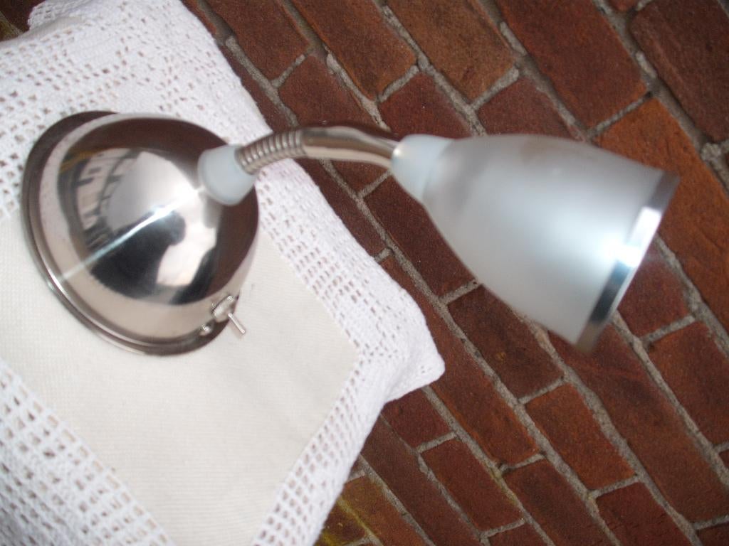 Ikea Fartyg V0506 leeslamp wandlamp chroom muurlamp, Huis en Inrichting, Lampen | Wandlampen, Ophalen, Gebruikt, Metaal, Ikea