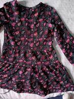Twoday meisjesjurk. Zwart met print. Maat 92., Meisje, Nieuw, Ophalen of Verzenden, Jurk of Rok