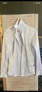 Witte herenblouse - Maat XL - Nog mooi en goed, Kleding | Heren, Overhemden, Ophalen of Verzenden, Zo goed als nieuw, Wit, Halswijdte 43/44 (XL)