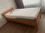 Bed met verstelbare lattenbodem incl matras TEAB, Ophalen, Tweepersoons, 140 cm, Zo goed als nieuw