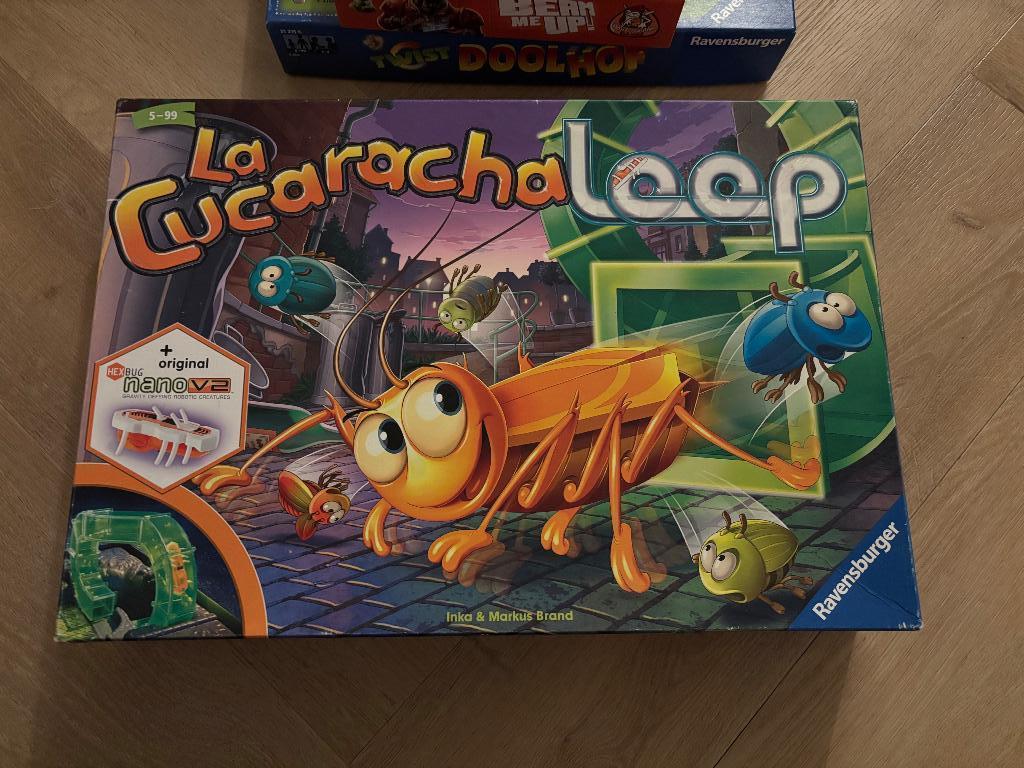 La cucaracha, Hobby en Vrije tijd, Gezelschapsspellen | Bordspellen, Een of twee spelers, Ophalen of Verzenden, Zo goed als nieuw